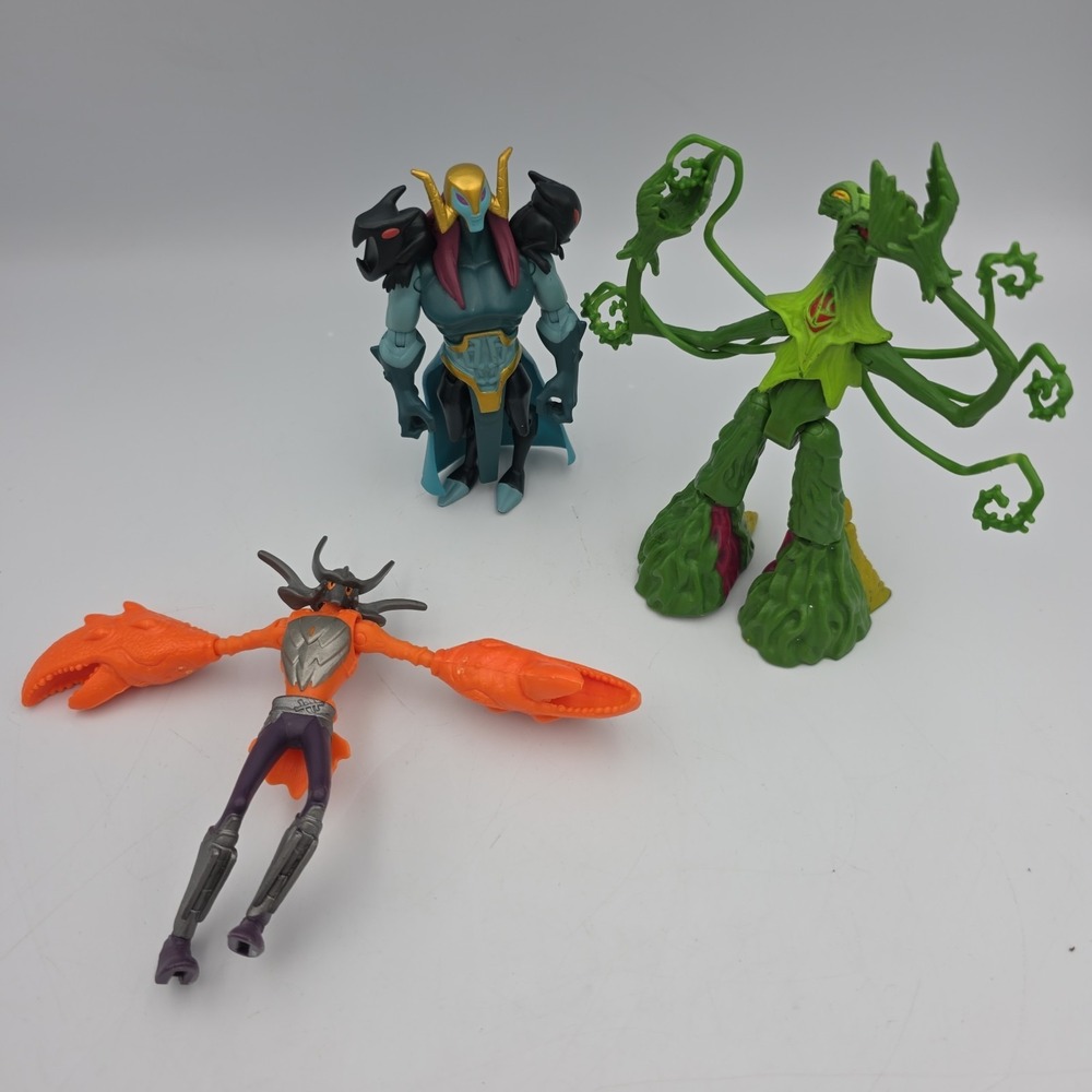 Teenage Mutant Ninja Turtles 5" Villain Figures Lot Of 3 Playmates
